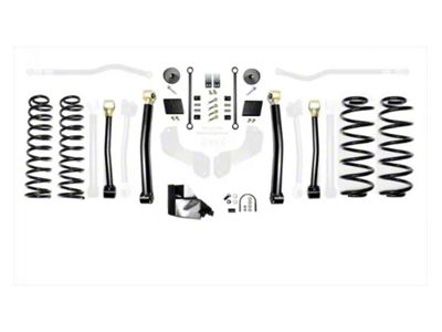 EVO Manufacturing 4.50-Inch Heavy Duty Enforcer Stage 3 Suspension Lift Kit (18-24 2.0L or 3.6L Jeep Wrangler JL, Excluding 4xe)