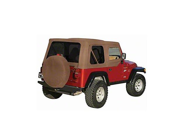 Complete Soft Top with Tinted Windows; Khaki Diamond (97-06 Jeep Wrangler TJ w/ Full Steel Doors, Excluding Unlimited)