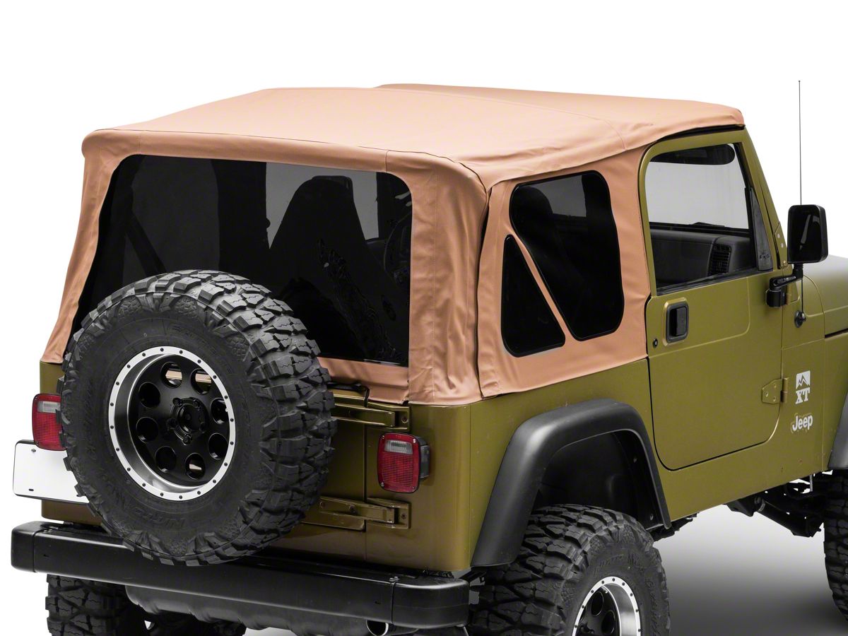 Bestop Jeep Wrangler Supertop NX Soft Top w/ Tinted Windows - Spice  54720-37 (97-06 Jeep Wrangler TJ, Excluding Unlimited)