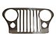 Grille Overlay Kit; Stainless Steel (76-86 Jeep CJ7)