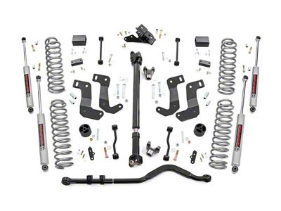 Rough Country 3.50-Inch Suspension Lift Kit with Premium N3 Shocks (2024 Jeep Wrangler JL 4-Door Rubicon, Excluding Rubicon 392)