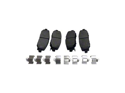 Semi-Metallic Brake Pads; Rear Pair (18-24 Jeep Wrangler JL w/ Heavy Duty Brakes)