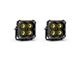Vivid Lumen Industries FNG RR 3-Inch LED Yellow Light Pods; Driving Beam (Universal; Some Adaptation May Be Required)