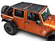 Dirty Dog 4x4 Front, Rear Seat and Cargo Sun Screen; Black (07-18 Jeep Wrangler JK 4 Door)