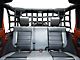 Dirty Dog 4x4 Rear Seat Half Pet Divider; Black (07-18 Jeep Wrangler JK 4 Door)
