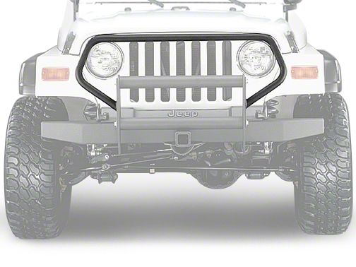 Olympic 4x4 Jeep Wrangler Brush Guard Textured Black 670124 (9706