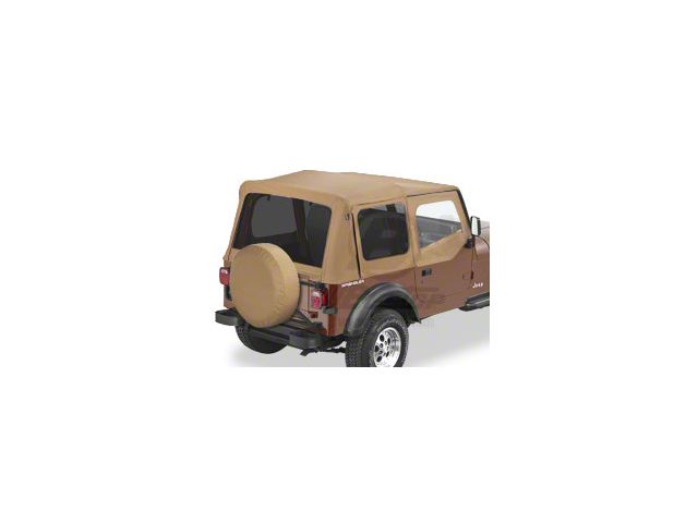 Bestop Replace-A-Top with Tinted Windows; Spice (88-95 Jeep Wrangler YJ w/ Steel Half Doors)