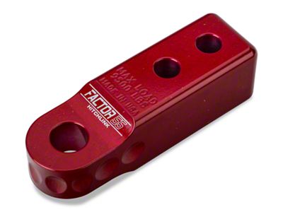 Factor 55 Aluminum Hitchlink 2.0; Red