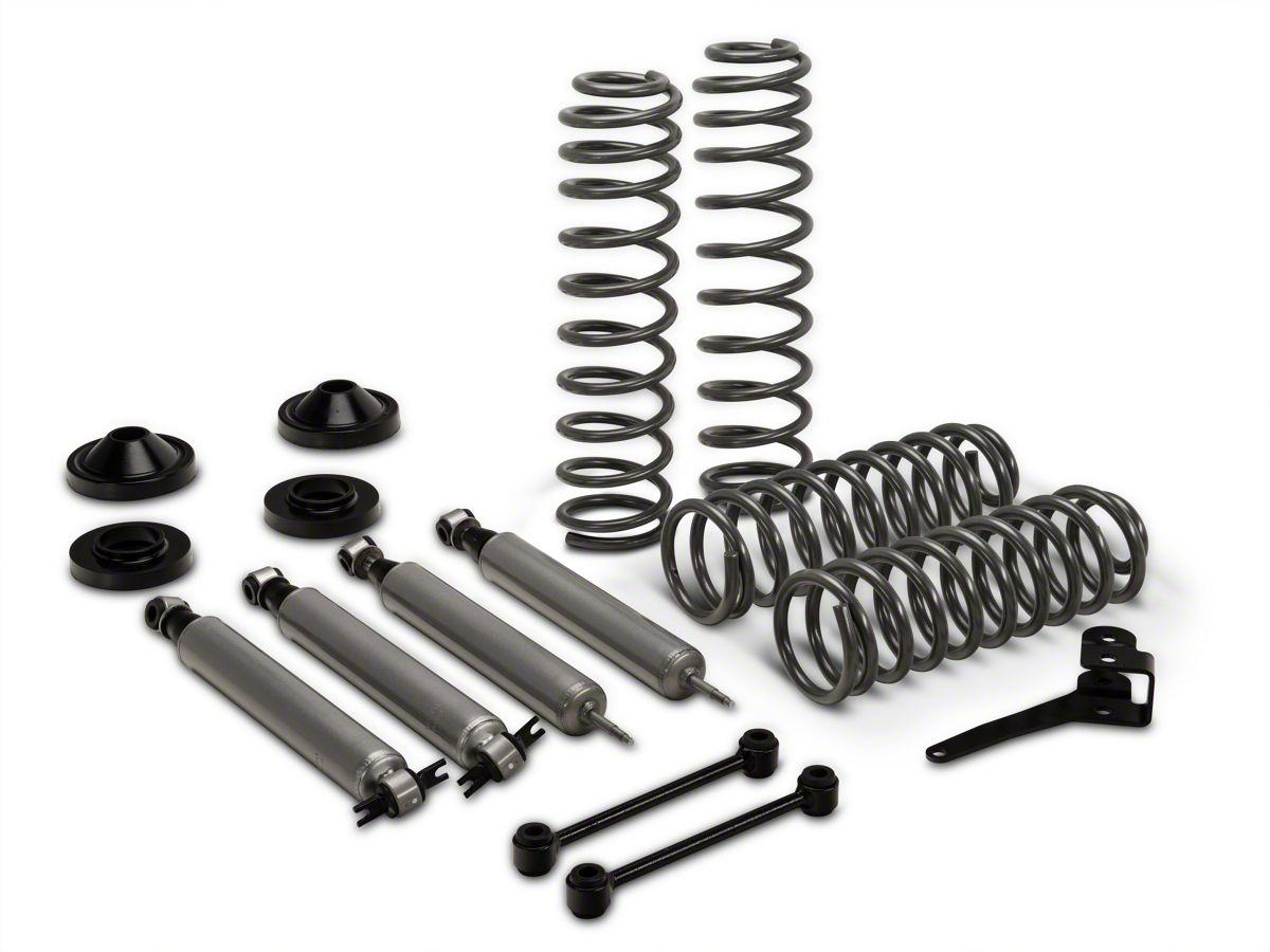 Rough Country Jeep Wrangler  Suspension Lift Kit with Shocks  PERF694 (07-18 Jeep Wrangler JK 4-Door) - Free Shipping