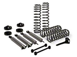 Rough Country 3.25-Inch Suspension Lift Kit with Shocks (07-18 Jeep Wrangler JK 4-Door)