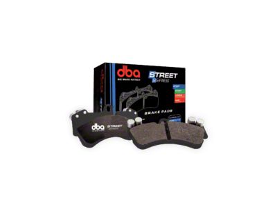 DBA Street Series Ceramic Brake Pads; Front Pair (18-24 Jeep Wrangler JL)