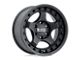 Black Rhino Bantam Textured Black Wheel; 16x8 (07-18 Jeep Wrangler JK)