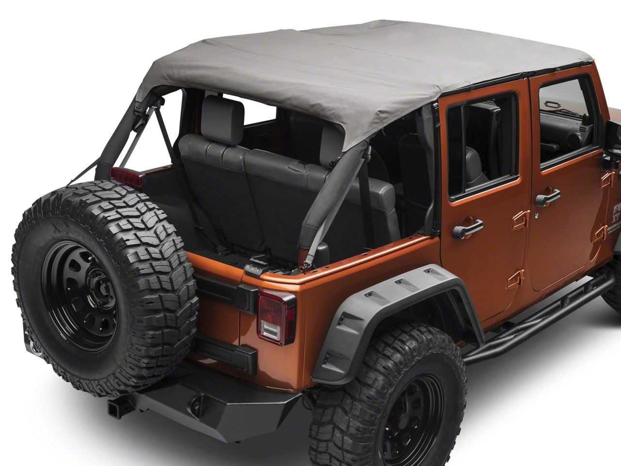 Rugged Ridge Jeep Wrangler Pocket Island Topper; Khaki Diamond 13592.36 ...