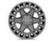 Black Rhino York Matte Gunmetal Wheel; 17x8 (07-18 Jeep Wrangler JK)