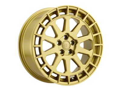 Black Rhino Boxer Gloss Gold Wheel; 17x8.5 (07-18 Jeep Wrangler JK)