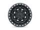 Black Rhino Garrison Beadlock Matte Black Wheel; 17x8.5 (18-24 Jeep Wrangler JL)