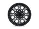 Level 8 Wheels Slingshot Gloss Black with Machined Face Wheel; 17x8.5 (07-18 Jeep Wrangler JK)