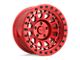Black Rhino Primm Candy Red with Black Bolts Wheel; 17x9 (87-95 Jeep Wrangler YJ)