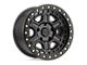 Black Rhino Reno Matte Black with Brass Bolts Wheel; 17x9 (97-06 Jeep Wrangler TJ)