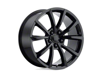 Performance Replicas PR184 Gloss Black Wheel; 20x10 (07-18 Jeep Wrangler JK)