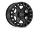 Black Rhino York Matte Black Wheel; 18x8 (07-18 Jeep Wrangler JK)