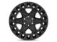 Black Rhino York Matte Black Wheel; 18x8 (07-18 Jeep Wrangler JK)
