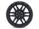 Black Rhino Apache Matte Black with Black Bolts Wheel; 18x9 (18-24 Jeep Wrangler JL)