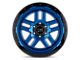 Black Rhino Barstow Dearborn Blue with Black Ring Wheel; 18x9.5 (18-24 Jeep Wrangler JL)