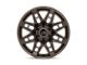 Black Rhino Caprock Matte Bronze Wheel; 18x9.5 (07-18 Jeep Wrangler JK)