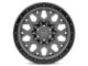 Black Rhino Sprocket Matte Gunmetal with Black Ring Wheel; 18x9.5 (07-18 Jeep Wrangler JK)