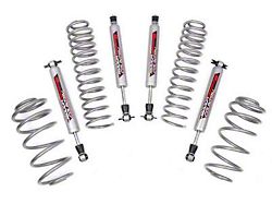 Rough Country 2.50-Inch Suspension Lift Kit with Premium N3 Shocks (97-06 4.0L Jeep Wrangler TJ)