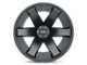 Black Rhino Raze Matte Black Wheel; 20x12 (18-24 Jeep Wrangler JL)