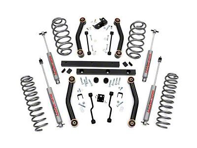 Rough Country Jeep Wrangler 4 in. Lift Kit w/ Shocks 90630 (97-02 Jeep  Wrangler TJ)