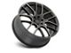 Black Rhino Kunene Matte Black with Dark Tint Milled Spokes Wheel; 20x9 (05-10 Jeep Grand Cherokee WK)