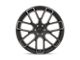 Black Rhino Kunene Matte Black with Dark Tint Milled Spokes Wheel; 20x9 (05-10 Jeep Grand Cherokee WK)