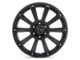 Black Rhino Sidewinder Matte Black Wheel; 20x9 (22-24 Jeep Grand Cherokee WL)