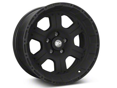 Pro Comp Wheels 89 Series Kore Matte Black Wheel; 17x9 (84-01 Jeep Cherokee XJ)