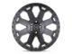 Black Rhino Warlord Matte Gunmetal Wheel; 20x9 (07-18 Jeep Wrangler JK)