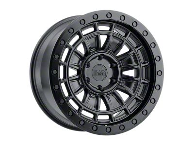 Black Rhino Dalton Matte Black Wheel; 20x9.5 (22-24 Jeep Grand Cherokee WL)