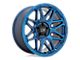 Black Rhino Shockwave Gloss Midnight Blue Wheel; 20x9.5 (07-18 Jeep Wrangler JK)