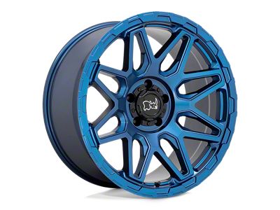 Black Rhino Shockwave Gloss Midnight Blue Wheel; 20x9.5 (07-18 Jeep Wrangler JK)