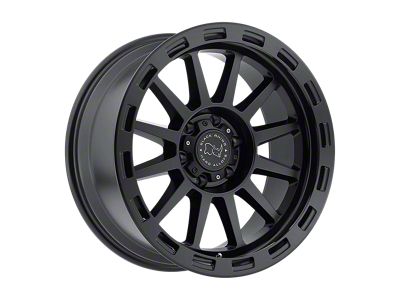 Black Rhino Revolution Matte Black Wheel; 22x10 (07-18 Jeep Wrangler JK)