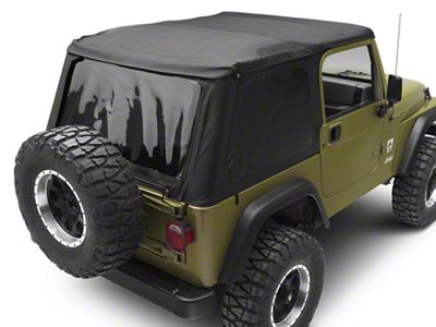 Bestop Trektop NX Soft Top; Black Diamond (97-06 Jeep Wrangler TJ, Excluding Unlimited)