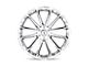 Status Goliath Chrome Wheel; 22x9.5 (05-10 Jeep Grand Cherokee WK)