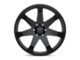 Black Rhino Mozambique Matte Black Wheel; 22x9.5 (07-18 Jeep Wrangler JK)