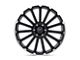 Black Rhino Spear Matte Black with Matte Machined Edge Wheel; 22x9.5 (22-24 Jeep Grand Cherokee WL)