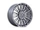 Asanti Premier Anthracite Brushed Wheel; 22x9.5 (18-24 Jeep Wrangler JL)