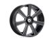 Asanti Apollo Satin Black Milled Wheel; 26x10 (07-18 Jeep Wrangler JK)