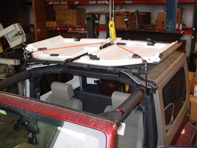 Lange Wrangler Manual HoistaTop 014230 (0718 Jeep Wrangler JK