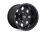 American Racing Baja Satin Black Wheel; 17x9; -12mm Offset (18-26 Jeep Wrangler JL)